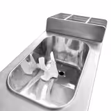 Máquina de helados soft - 20-26L/h - 1,6kW - 1 sabor - con bomba de aire - con preenfriamiento - Sobremesa