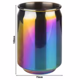 (6 kpl) Muki - COOL - 350 ml - jossa pinottava muoto