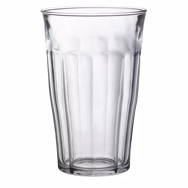 (6 szt.) Szklanka wysoka do drinków - Duralex, Picardie - 500ml - Transparentna - szkło hartowane; do zmywarki; sztaplowane; do mikrofalówki; do piekarnika; do zamrażarki; zestaw 6 szt.