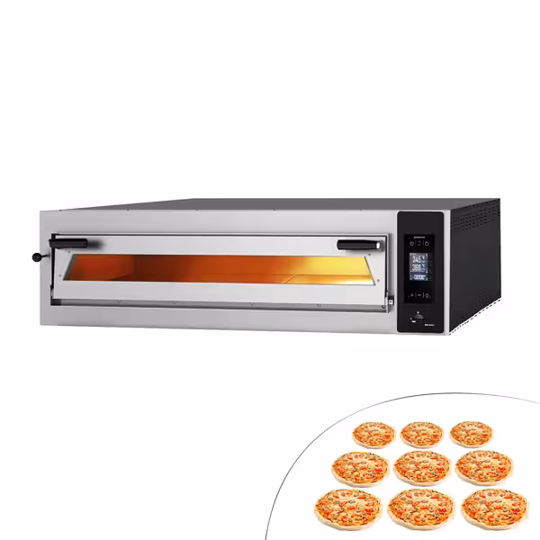 Ηλεκτρικός φούρνος πίτσας - 9x 35cm (πλάτος) - Ψηφιακός