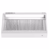 Cappa a parete Professionale Snack autoaspirante - 1600mm - Prof.700mm - con regolatore di velocità, filtri a labirinto antigrasso e illuminazione LED