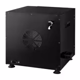 Mini-rookoven - Handmatig - 433x472x398.4mm - met 2 rekken & glazen deur - zwart