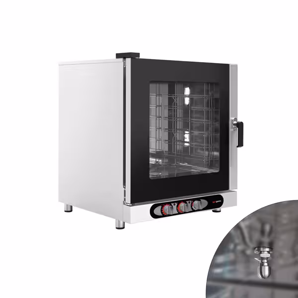 Kombinovaný konvektomat - ruční - 6x GN 1/1 nebo 6x EN 600x400