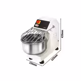 Pétrin à Pâte / Pétrin à spirale - 16 Litres / 5 kg - avec Cuve Fixe - 400 V