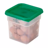 (6 stuks) CAMBRO | CAMSQUARES® - Container - 3.8 liter - Transparant