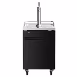 Tireuse à bière professionnelle - 1x 50L fûts - 1 robinet - 600x780mm - 1 porte