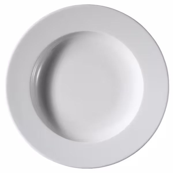 (12 stuks) PERA Weiß - diep bord - rond - porselein - Ø300mm - wit