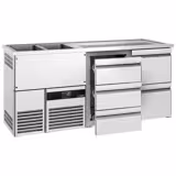 Biertheke PREMIUM - 1950x700mm - 5 Schubladen