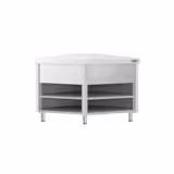 RVS werktafel KOPENHAGEN - 1001x1001mm