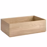 Caisse pour buffet - VALO - Bois d’acacia - Brun - Hauteur:165mm - compatible avec GN 1/1