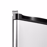 Commercial Mini Freezer ECO - 445mm - 32L - with 1 door & reversible hinges - Black - Stainless steel door