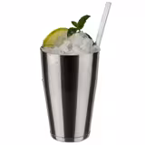 (6 stuks) Cocktailshaker - 2-delig set - RVS - 0,5L