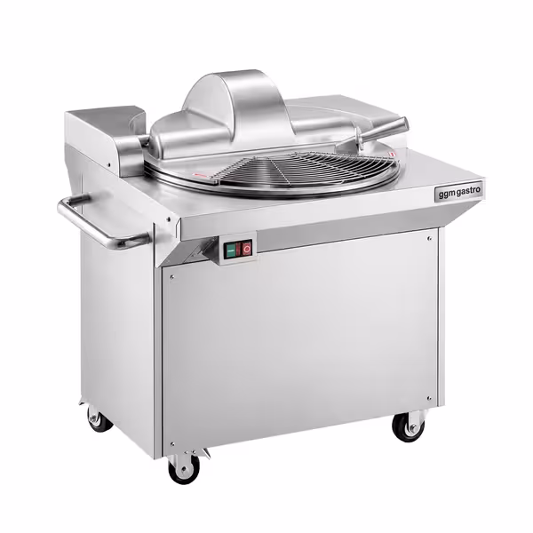 Horizontaler Cutter - 20 Liter - 1,5 kW - 230 Volt - 1440 U/min - 6 Messer