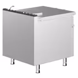 Kantelbare braadpan - gas - 80L - 20,5kW - handwiel en vulkraan - 900