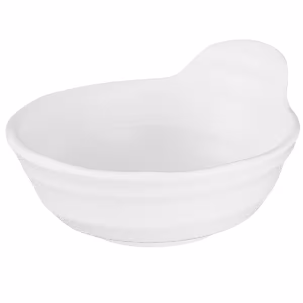 (6 قطع) سلطانية ZEN - ميلامين - 0.15 l - Ø 115mm x ارتفاع: 40mm - آمن لغسالة الصحون | قابل للتكديس - أسود
