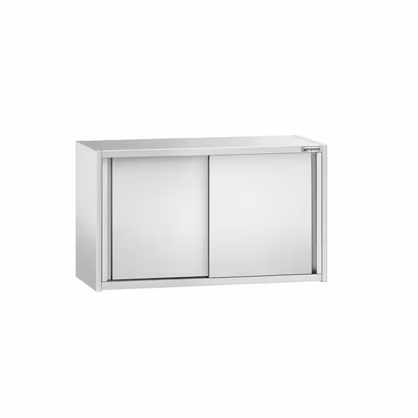 خزانة حائط ستانلس ستيل PREMIUM - 1000x400mm - مع باب انزلاقي - ارتفاع 650 mm