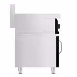 Fogão elétrico de bancada - 12,8kW - 4 placas redondas - com armário baixo - 2 portas