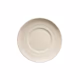(12 pcs) SEMPRE - Cappuccino saucers - Ø160mm - Cream