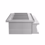 Holzkohlegrill - 1,2 m - 3 Grillroste