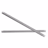 Coppia di guide in acciaio inox - 563x28x26mm - per tavoli refrigerati KTS, GTS & ZBS7