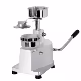 Hamburgatrice manuale professionale - Ø 100mm - Acciaio inox