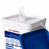 Salviette detergenti monouso per superfici professionale a 400 salviette - 1600 salviette monouso - Sgrassante & senza aloni - 1 dispenser & 3 ricariche
