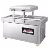 Double-Chamber Vacuum Sealer - 3x 20m³/h - 3x 750W - Digital - with Gas Flushing