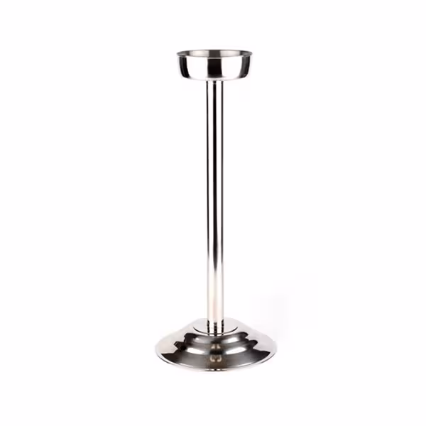 Soporte para enfriador de vino/champán - acero inoxidable - altura: 700mm