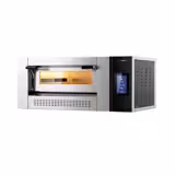 Gazlı Pizza Fırını - Kompakt - Taş tabanlı - 30 cm x 4 Pizza Kapasiteli - 230V - Dokunmatik - maks. 400°C