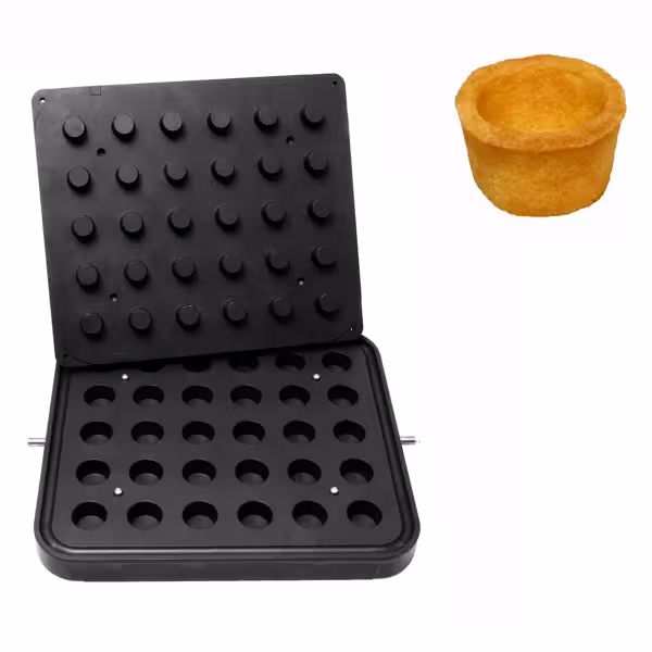 Platen voor tartelette-machine TMPIC - vorm: 30x rond - Ø 35 mm