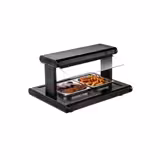 Warmhalteplatte - 919mm - 630 Watt - Hygieneschutz aus Glas