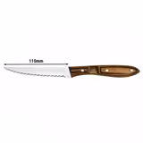 Coltello da bistecca - lunghezza lama: 110 mm