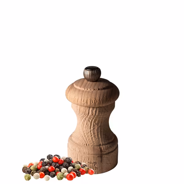 (6 pieces) PEUGEOT | BISTRO - Pepper Mill - Natural - Height: 100mm