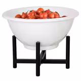 (3 unid) Suporte elevado para buffet - Conjunto de 3 peças - Aço inoxidável - Preto - Altura:170mm - compatível com Pratos & tabuleiros a partir de 210mm