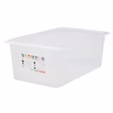 (6 Stück) CAMBRO | SafeTrak - Polypropylen-Behälter GN 1/1 - Milchig - Höhe: 200mm