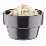 (60 pz) Coppetta per salse - FLOWER POT - Melamina - 40ml - 60x60x35mm - Grigio