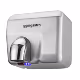 (2 pcs) Hand Dryer with Sensor - Matt Black Stainless Steel
