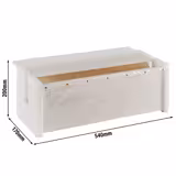 Folienspender - Groß - 540x170x200mm - mit Abreißvorrichtung - Kunststoff