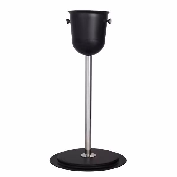 Wine Bucket Stand - Stainless Steel, powder-coated - Height:610mm - Black