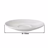 (6 pieces) BART - Soup saucer - Ø 15.5 cm - Ivory