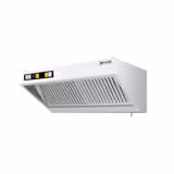 Wandafzuigkap RVS - 700mm diep - 1400mm - met motor - compleet - met standen snelheidsregelaar, 3 labyrintfilters en verlichting - 2630m³/u