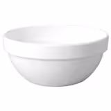 (6 Stück) Schale - CASUAL MAXI - Melamin - 0,15 Liter - Ø 105mm - Weiß