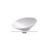 (24 pcs) Dessert Bowl - Porcelain - 60x60mm - White