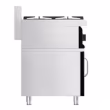 Gasherd - 36 kW - 6 Brenner - inkl. Unterbau mit 3 Türen