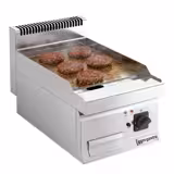 Commercial Electric Griddle Plate ECO - 4.5 kW - 1 Zone - 600 mm Depth - Compact