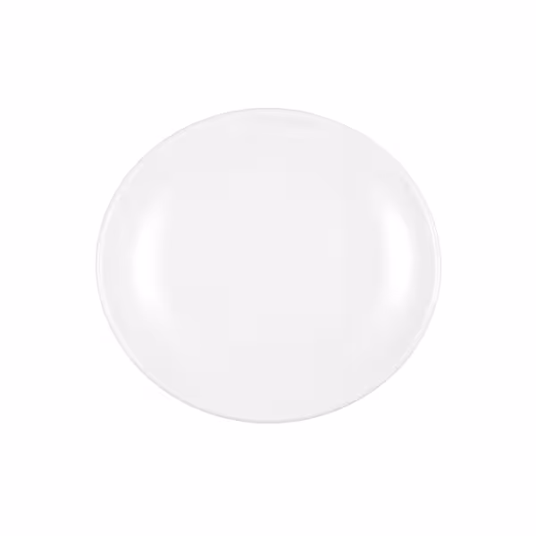 (6 adet) SELTMANN WEIDEN | Tabak - düz oval - 210x192 mm - Beyaz