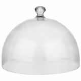 Cloche DOME - Policarbonato - Ø300mm - Altezza: 220mm - rotonda - trasparente, antiurto, lavabile in lavastoviglie, impilabile