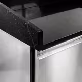 Pizzawerkbank PREMIUM - 2000x800mm - met granieten werkblad - met 3 deuren