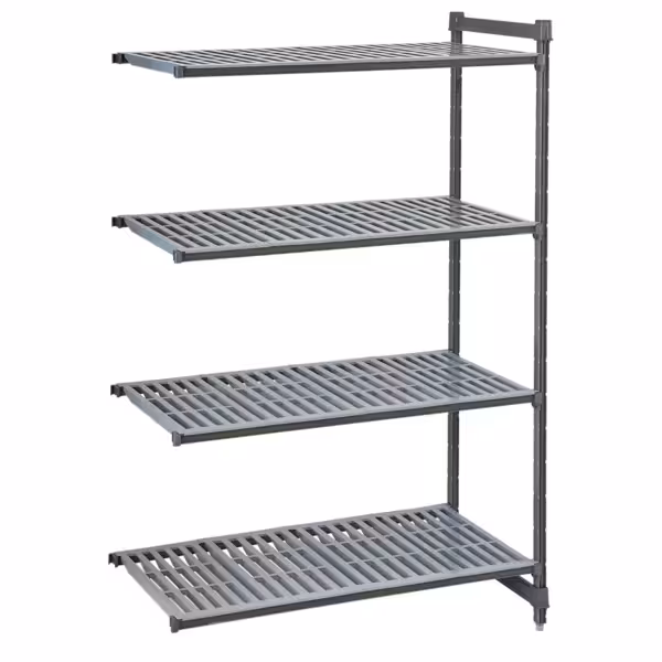 CAMBRO | Camshelving® - Basics Plus - Aanbouwrek - 1023mm - met 4 planken met sleuven