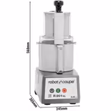 ROBOT COUPE | R 201 XL - Allzweck-Küchenmaschine / Gemüseschneider / Cutter - 2,9 Liter - 550 Watt - 1500 U/min